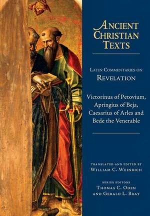 Latin Commentaries on Revelation de Victorinus Of P