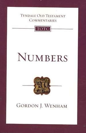 Numbers: An Introduction and Commentary de Gordon J. Wenham