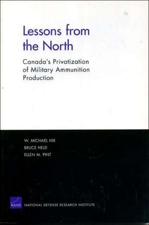 Lessons from the North de William M Hix