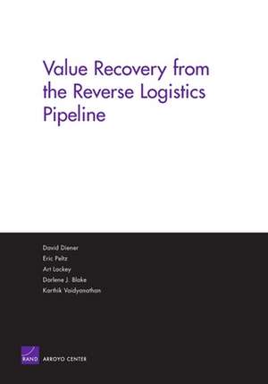 Value Recovery from the Reverse Logistics Pipeline de Karthik Vaidyanathan