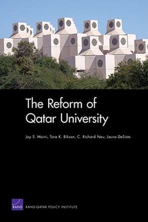 The Reform of Qatar University de Joy S. Moini