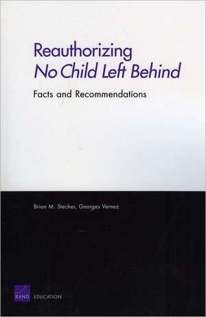 Reauthorizing No Child Left Behind de Brian M. Stecher