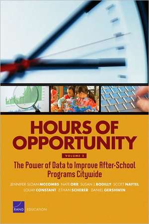 Hours of Opportunity de Jennifer Sloan McCombs