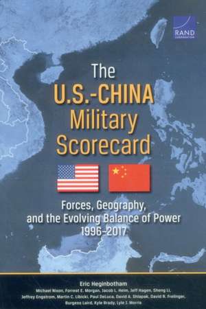 The U.S.-China Military Scorecard de Eric Heginbotham