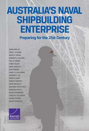 Australia's Naval Shipbuilding Enterprise: Preparing for the 21st Century de John Birkler