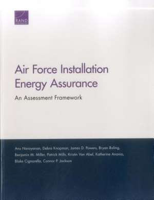 AIR FORCE INSTALLATION ENERGY de Anu Narayanan