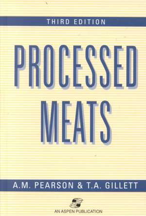 Processed Meats de A.M. Pearson