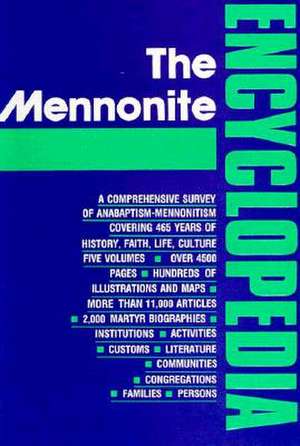 Mennonite Encyclopedia de Cornelius Krahn