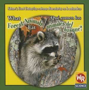 What Forest Animals Eat/Qu' Comen Los Animales del Bosque? de Joanne Mattern