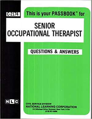 Senior Occupational Therapist de Jack Rudman