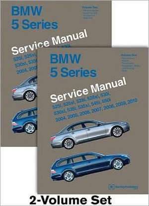 BMW 5 Series (E60, E61) Service Manual: 525i, 525xi, 528i, 528xi, 530i, 530xi, 535i, 535xi, 545i, 550i de Bentley Publishers