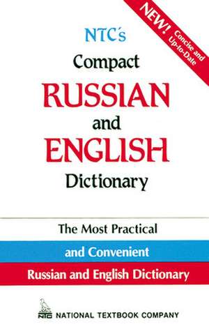 NTC's Compact Russian and English Dictionary de L. Popova