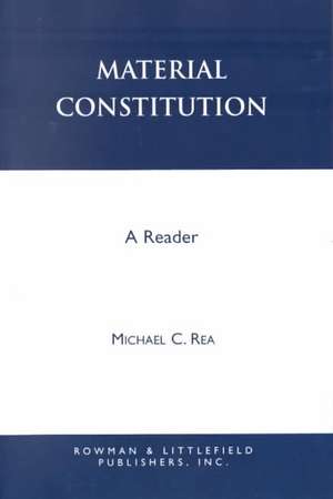 Material Constitution