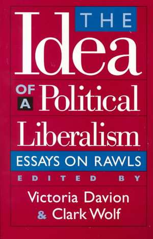 The Idea of a Political Liberalism