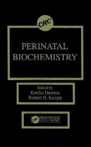 Perinatal Biochemistry de Emilio Herrera