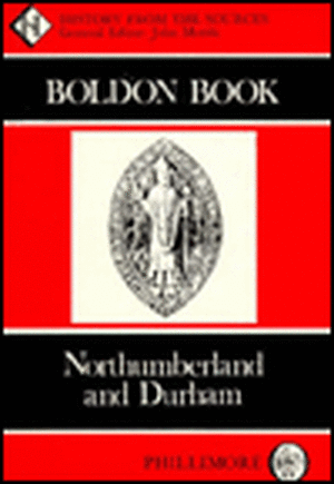 Boldon Book de Morris John