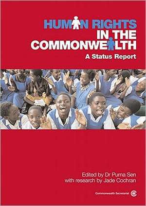 Human Rights in the Commonwealth: A Status Report de Purna Sen