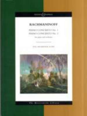 Piano Concerto No. 1 and Piano Concerto No. 2: The Masterworks Library de Sergei Rachmaninoff