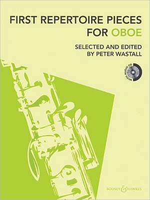 First Repertoire Pieces for Oboe [With CD (Audio)] de Hal Leonard Corp