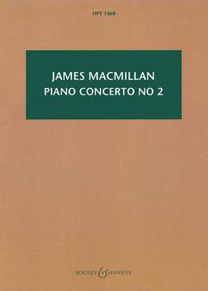 Piano Concerto No. 2: Study Score de James MacMillan