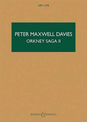 Orkney Saga II de Peter Maxwell Davies