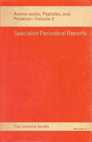 Amino Acids, Peptides and Proteins: Volume 2 de Royal Society of Chemistry