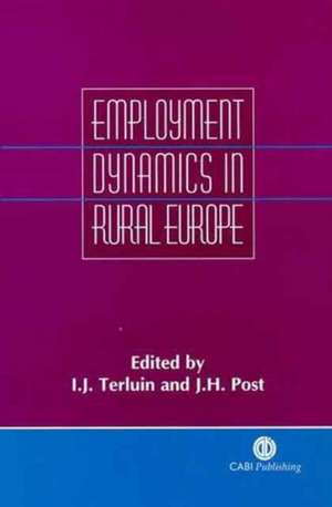 Employment Dynamics in Rural Europe de Ida Terluin