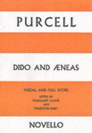 Dido and Aeneas: Vocal Score de Henry Purcell