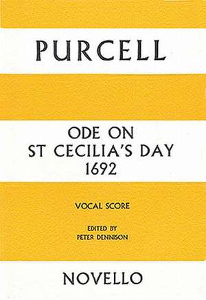 Ode on St Cecilia's Day de Henry Purcell