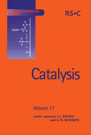 Catalysis: Volume 17 de Mehri Sanati