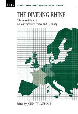 Dividing Rhine: Politics and Society in Contemporary France and Germany de Jack Trumpbour