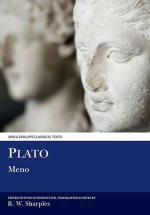 Plato: Meno de Robert W. Sharples