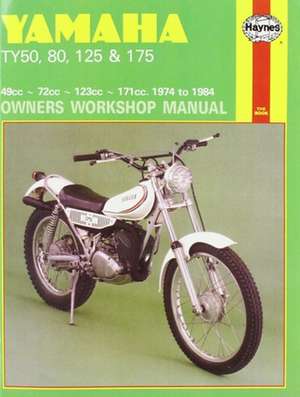 Yamaha TY50, 80, 125 & 175 (74 – 84) Haynes Repair Manual de Haynes