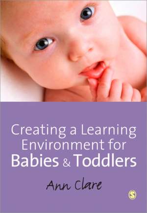 Creating a Learning Environment for Babies and Toddlers de Ann Clare