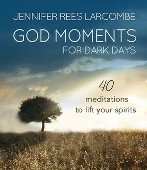 God Moments for Dark Days – 40 meditations to lift your spirits de Jennifer Rees Larcombe