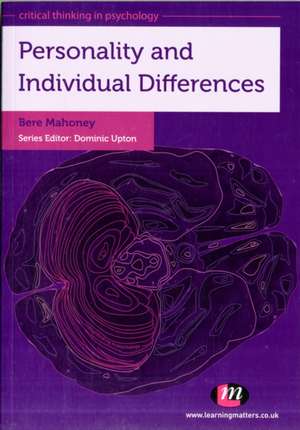 Personality and Individual Differences de Bere Mahoney