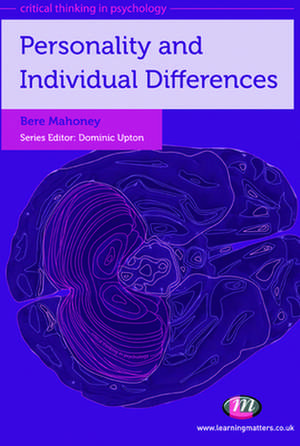 Personality and Individual Differences de Bere Mahoney