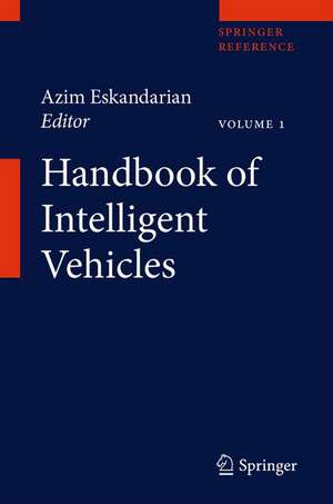 Handbook of Intelligent Vehicles de Azim Eskandarian