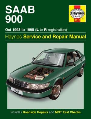 Saab 900 (Oct 93 – 98) Haynes Repair Manual de Haynes