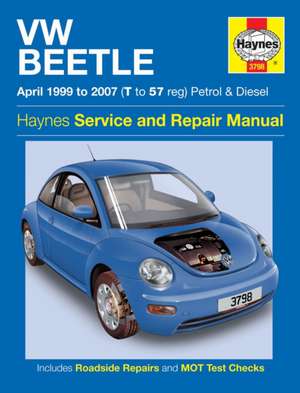 VW Beetle Petrol & Diesel (Apr 99 – 07) Haynes Repair Manual de Haynes