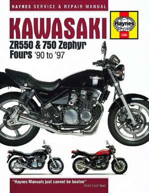 Kawasaki ZR550 & 750 Zephyr Fours (90–97) de Haynes