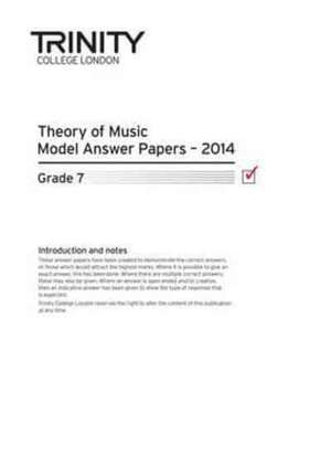 Theory Model Answers 2014 - Grade 7 de Trinity College London