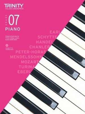 Piano Exam Pieces 2018-2020 Grade 7 de Trinity College London