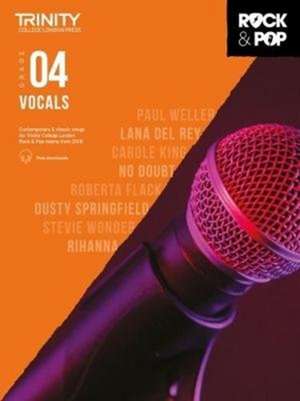 Trinity Rock & Pop 2018 Vocals - Grade 4 - Book/Online Audio