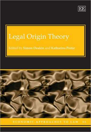 Legal Origin Theory de Simon Deakin