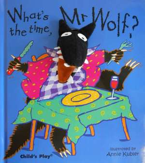 What's the Time, Mr. Wolf? [With Finger Puppet]: Jumping on the Bed de Annie Kubler