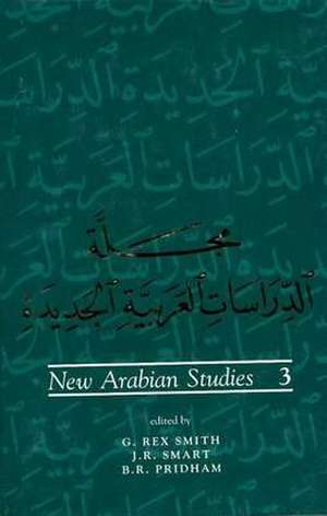 New Arabian Studies Volume 3 de B. R. Pridham