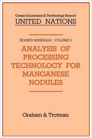 Analysis of Processing Technology for Manganese Nodules