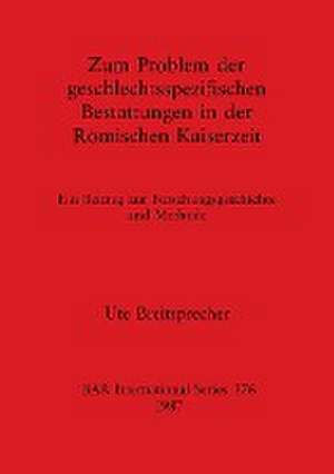 Breitsprecher, U: Zum Problem der geschlectsspezifischen Bes