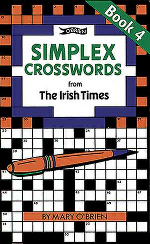 Simplex Crosswords, Book 4 de Mary O'Brien